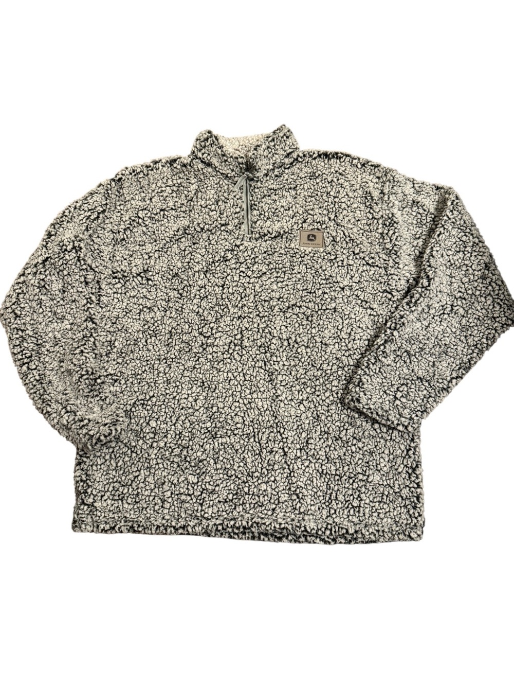 JOHN DEERE Men’s Sherpa fleece pullover XXL